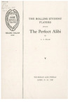 The Perfect Alibi by Annie Russell Theatre