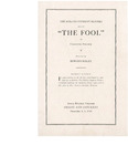 The Fool by Annie Rusell Theatre