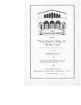 You Can't Take It With You by Annie Russell Theatre