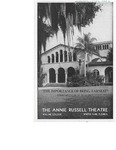 The Importance of Being Earnest by Annie Russell Theatre