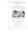 The Young and Fair by Annie Russell Theatre