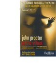 John Proctor is the Villain by Annie Russell Theatre