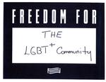 Freedom for the LGBT+ Community by Anonymous Patron Olin Library
