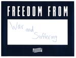 Freedom from War and Suffering by Anonymous Patron Olin Library
