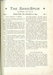 Sandspur, Vol. 01, No.1, December 20, 1894