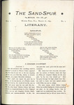 Sandspur, Vol. 01, No.2, March 18, 1895