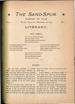 Sandspur, Vol. 02, No.1, December 20, 1895