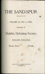 Sandspur, Vol. 10, No.1, 1904