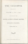 Sandspur, Vol. 13, No.1, 1907