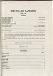 Sandspur, Vol. 17, No.1, February, 1912