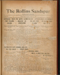 Sandspur, Vol. 22, No.1, October 16, 1920 by Rollins College Students