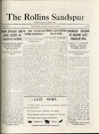 Sandspur, Vol. 22, No.3, October 30, 1920 by Rollins College Students