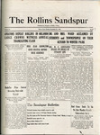 Sandspur, Vol. 22, No.7, November 27, 1920 by Rollins College Students