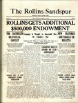 Sandspur, Vol. 22, No.18, March 12, 1921 by Rollins College Students