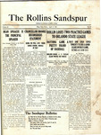 Sandspur, Vol. 22, No.22, April 9, 1921 by Rollins College Students