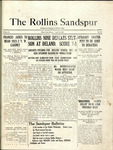 Sandspur, Vol. 22, No.23, April 16, 1921 by Rollins College Students