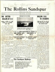 Sandspur, Vol. 22, No.26, May 28, 1921 by Rollins College Students