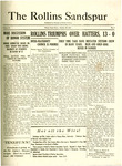 Sandspur, Vol. 23, No.3, October 28, 1921 by Rollins College Students