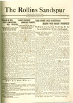 Sandspur, Vol. 23, No.8, December 23, 1921 by Rollins College Students