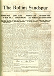 Sandspur, Vol. 23, No.9, January 13, 1922 by Rollins College Students