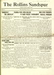 Sandspur, Vol. 23, No.10, January 21, 1922 by Rollins College Students