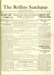 Sandspur, Vol. 23, No.12, January 27, 1922 by Rollins College Students