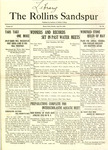 Sandspur, Vol. 23, No.20, April 24, 1922 by Rollins College Students