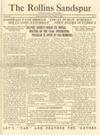 Sandspur, Vol. 24, No.2, October 13, 1922 by Rollins College Students